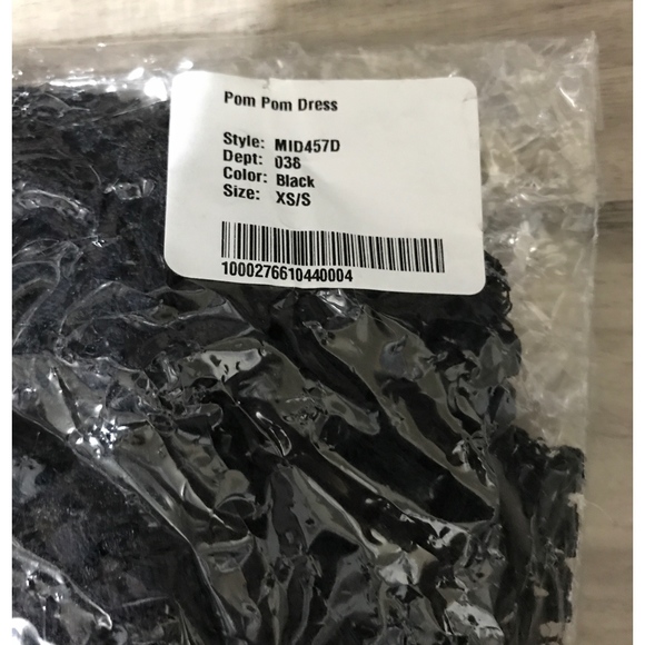 PILYQ POM POM CROCHET LACE COVER UP DRESS XS/S - Picture 4 of 5